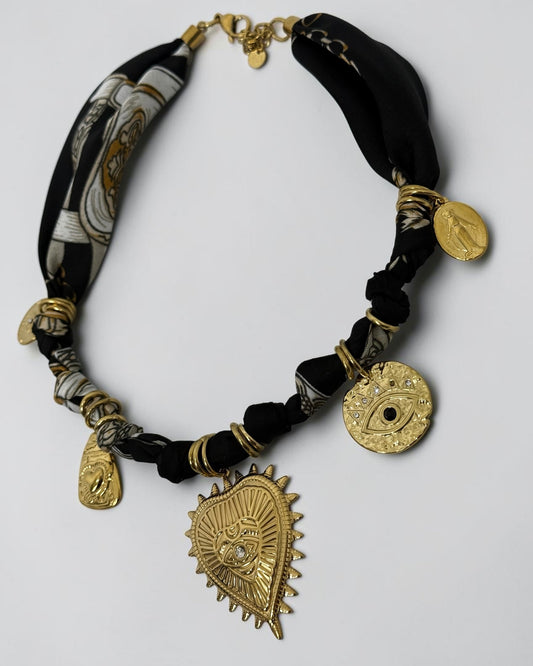 COLLAR PAÑUELO BLACK