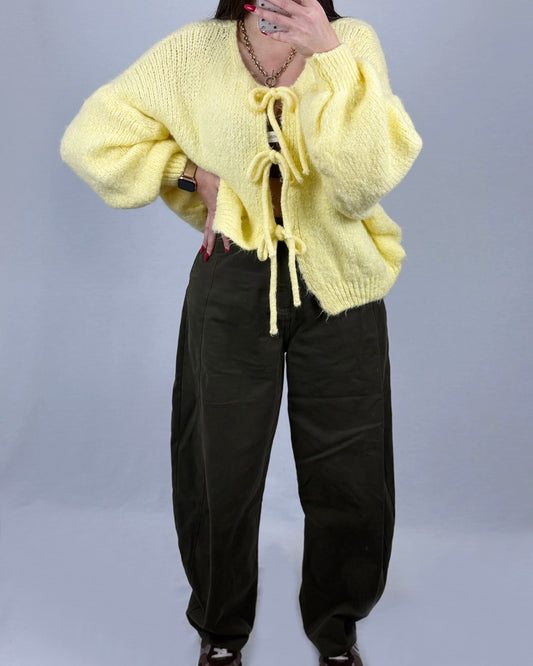 PANTALÓN BALLOON VERDE LUM