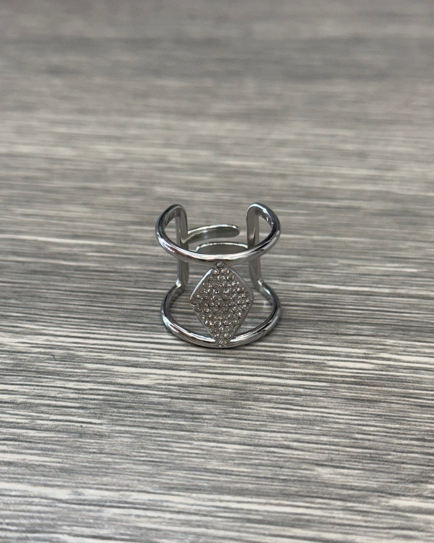 ANILLO ROMBO SILVER