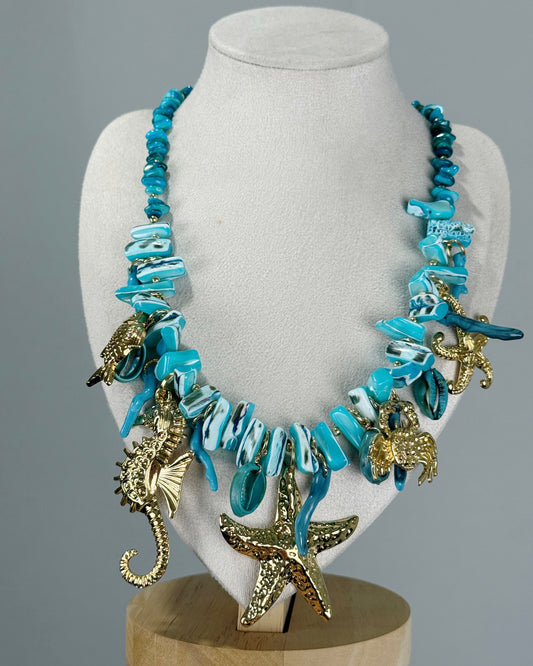 COLLAR OCEAN BLUE
