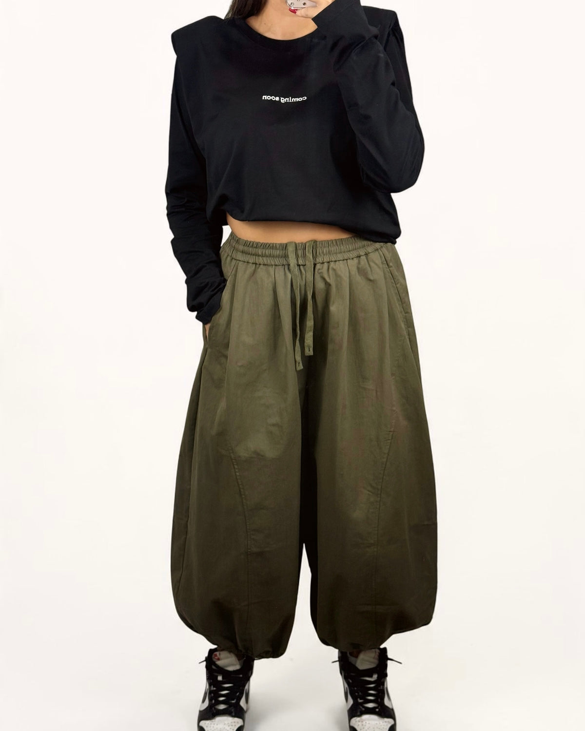 PANTALÓN PREMIUM BALLOON GREEN