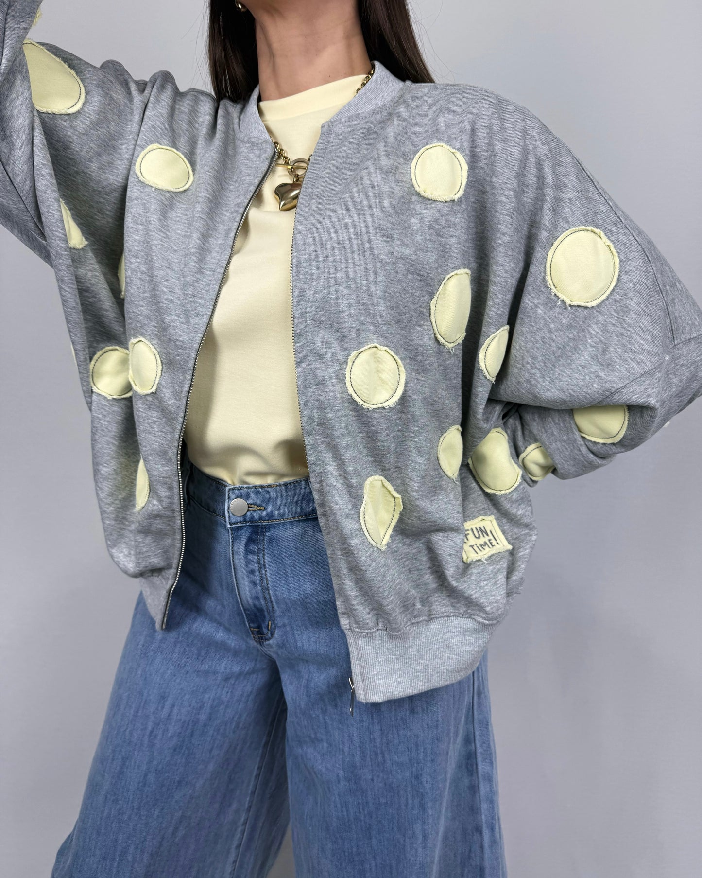 SUDADERA TOPOS YELLOW