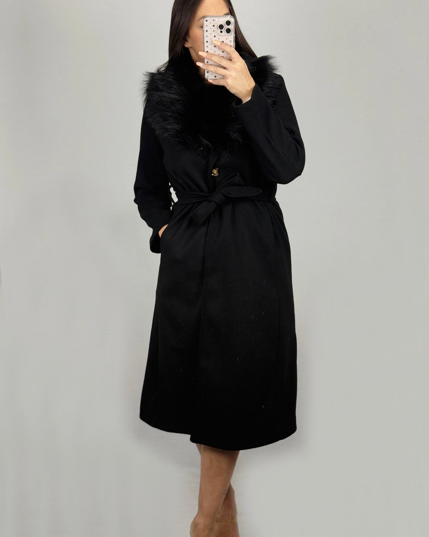 ABRIGO PELO BLACK