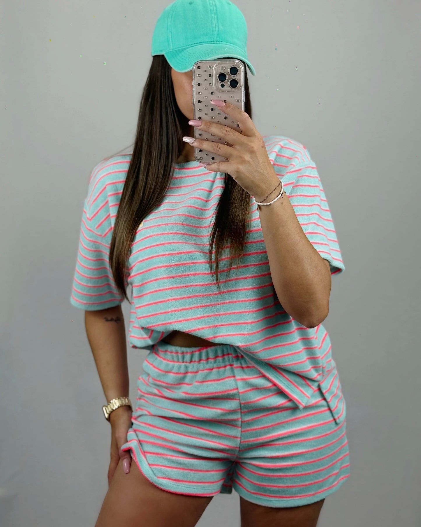 CONJUNTO TOALL TURQUESA
