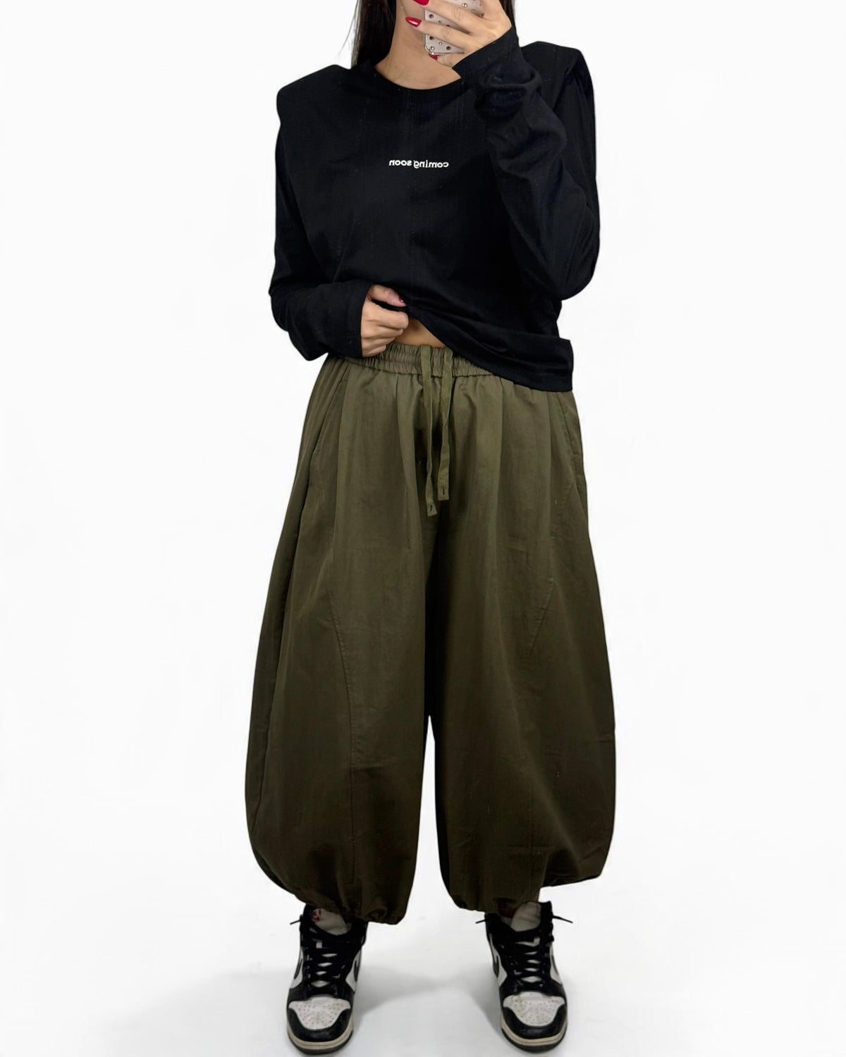 PANTALÓN PREMIUM BALLOON GREEN