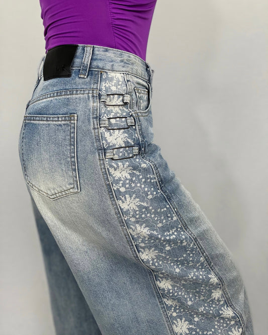 PANTALÓN DENIM DETAILS