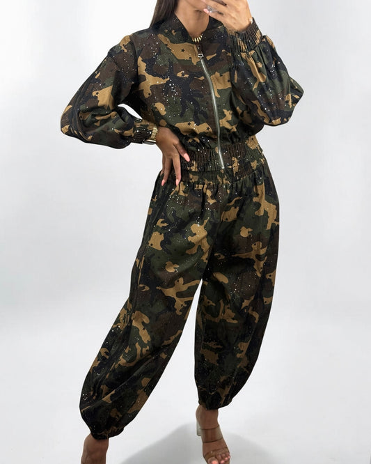 BOMBER MILITAR SHINE