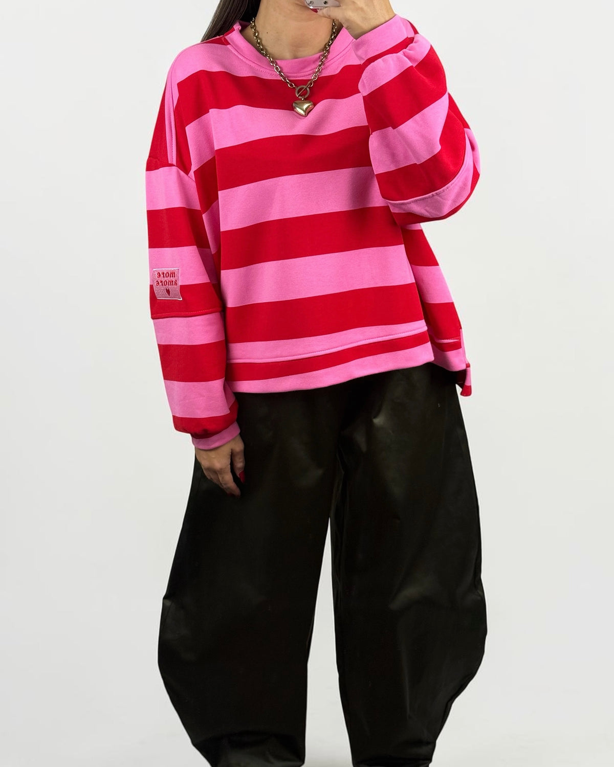 SUDADERA MORE AMORE