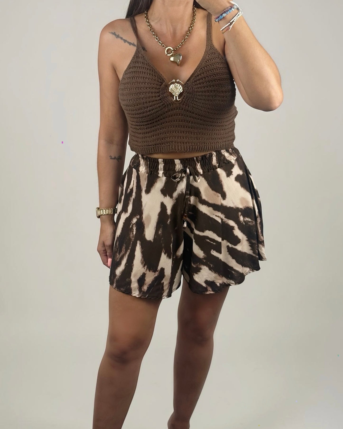 SHORT ÁFRICA CEBRA