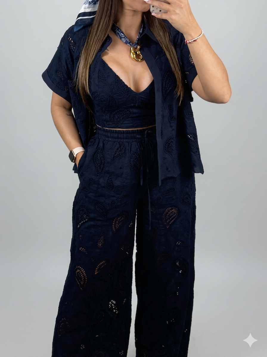 CAMISA ESTAMP BLUE LUMINA