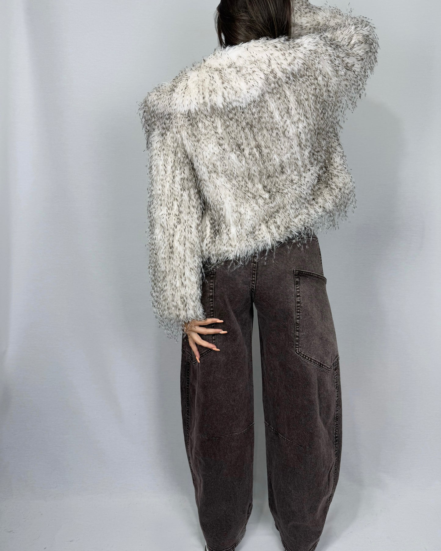 PANTALÓN DENIM BALLOON CHOC