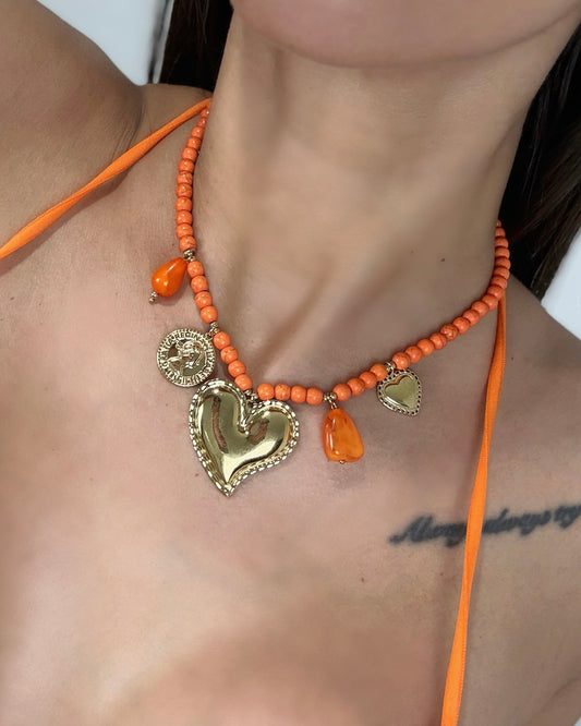 COLLAR CORA ORANGE