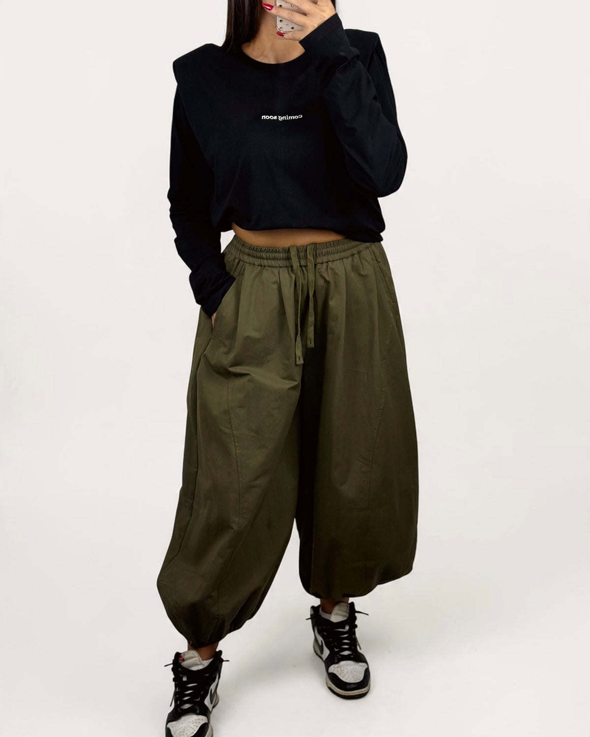PANTALÓN PREMIUM BALLOON GREEN