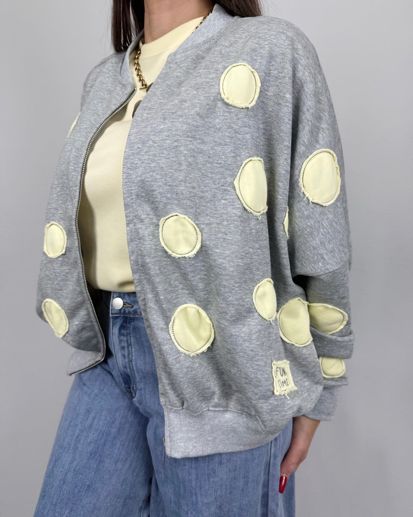 SUDADERA TOPOS YELLOW