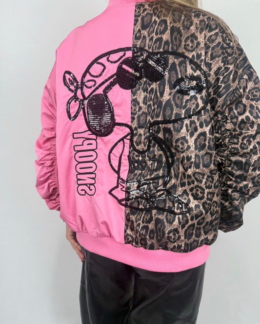 BOMBER LEO PINK