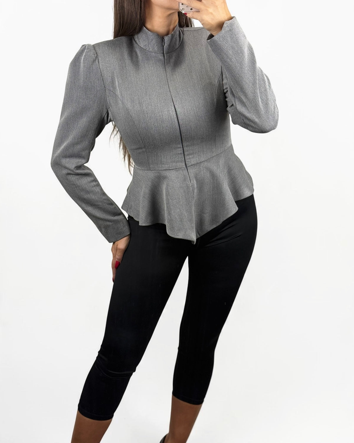 CHAQUETA PEPLUM LUMINA