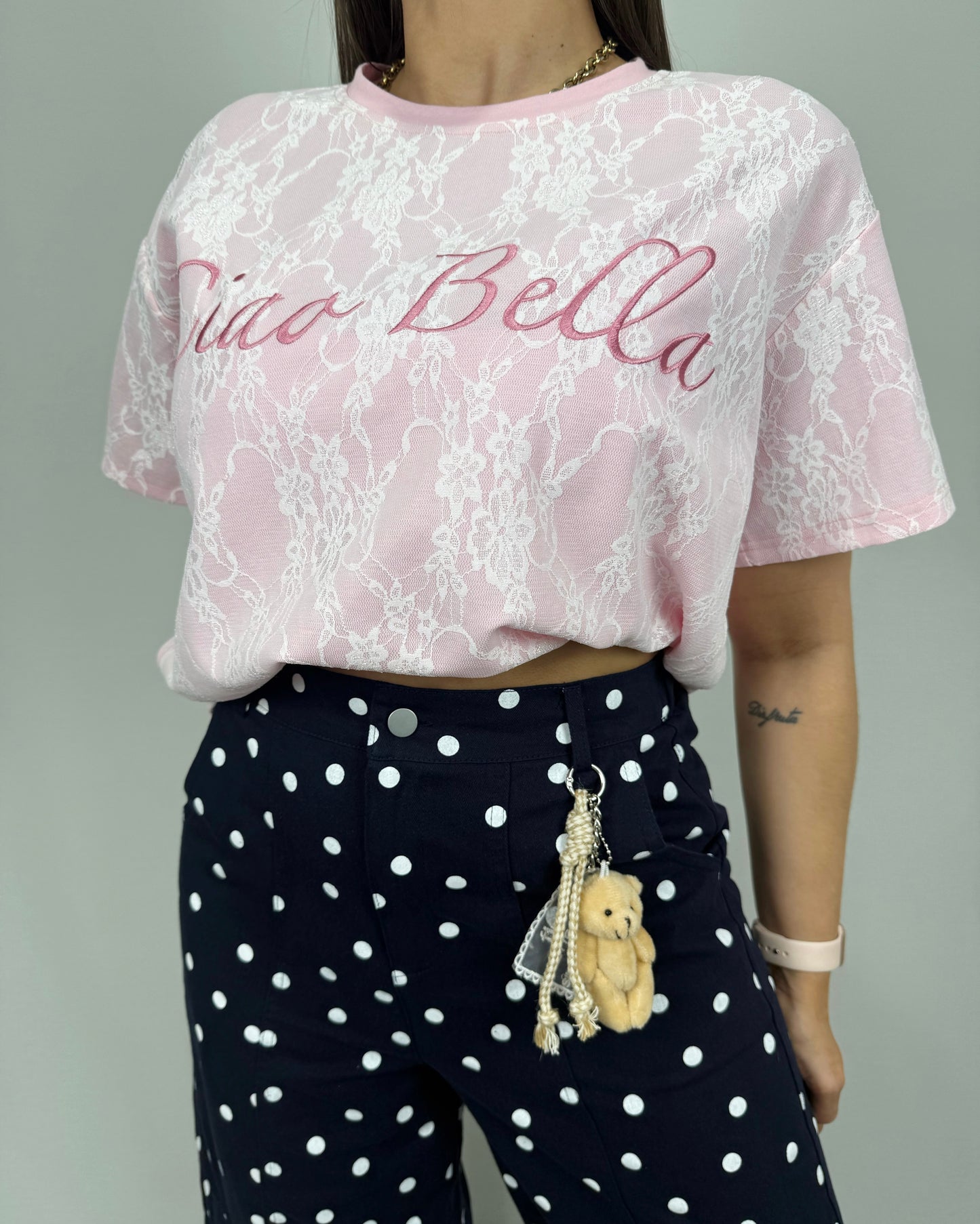 CAMISETA ENCAJE BELLA