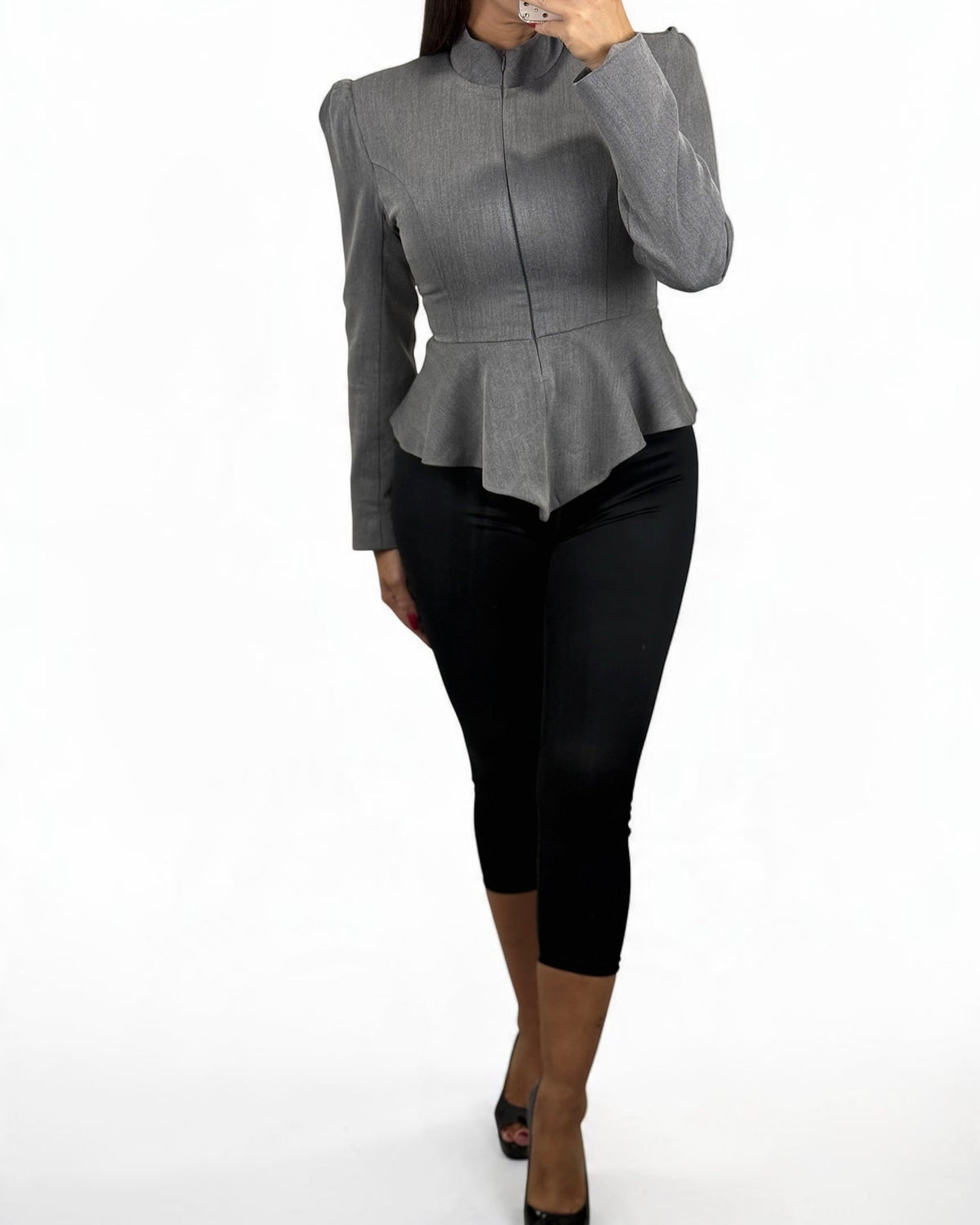 CHAQUETA PEPLUM LUMINA