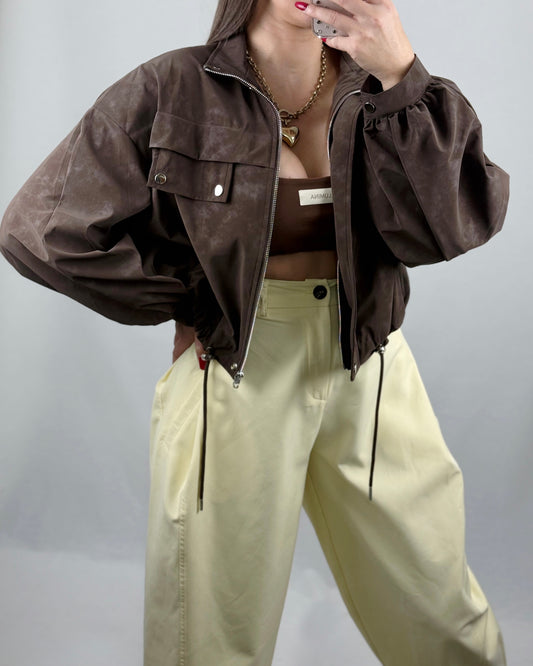 PANTALÓN PINZAS YELLOW LUM