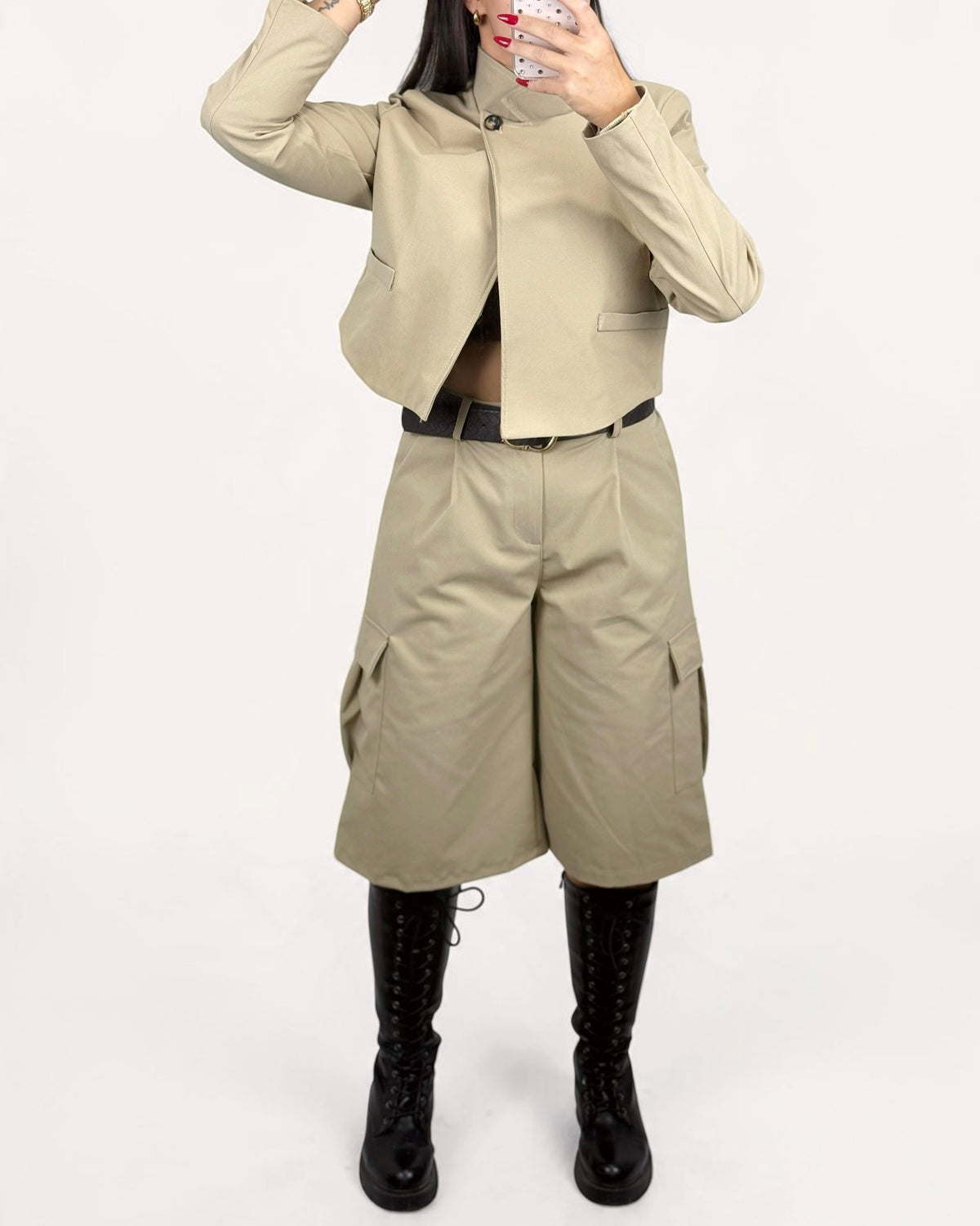 BERMUDA CINTO BEIGE