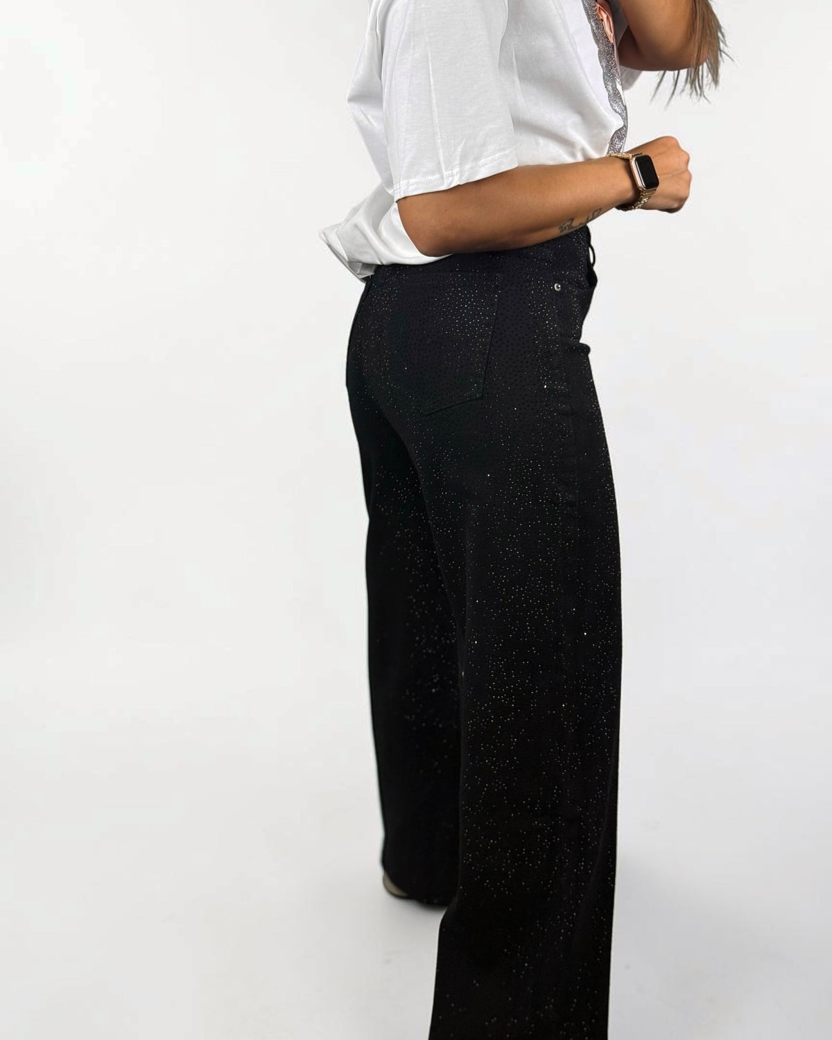 PANTALÓN STRASS BLACK