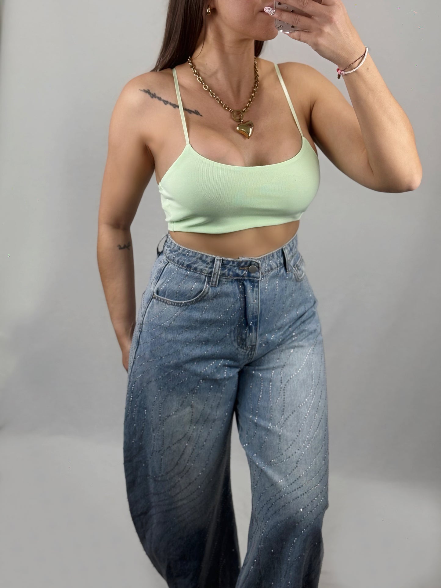 TOP BASIC VERDE LUMINA