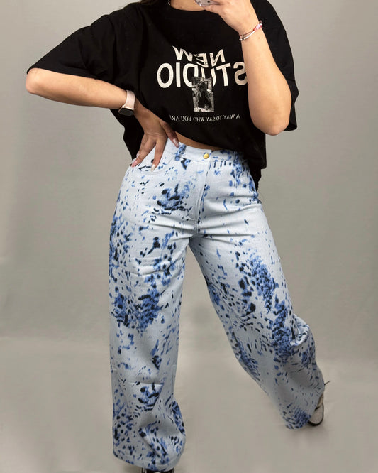 PANTALÓN LUXE LEO BLUE