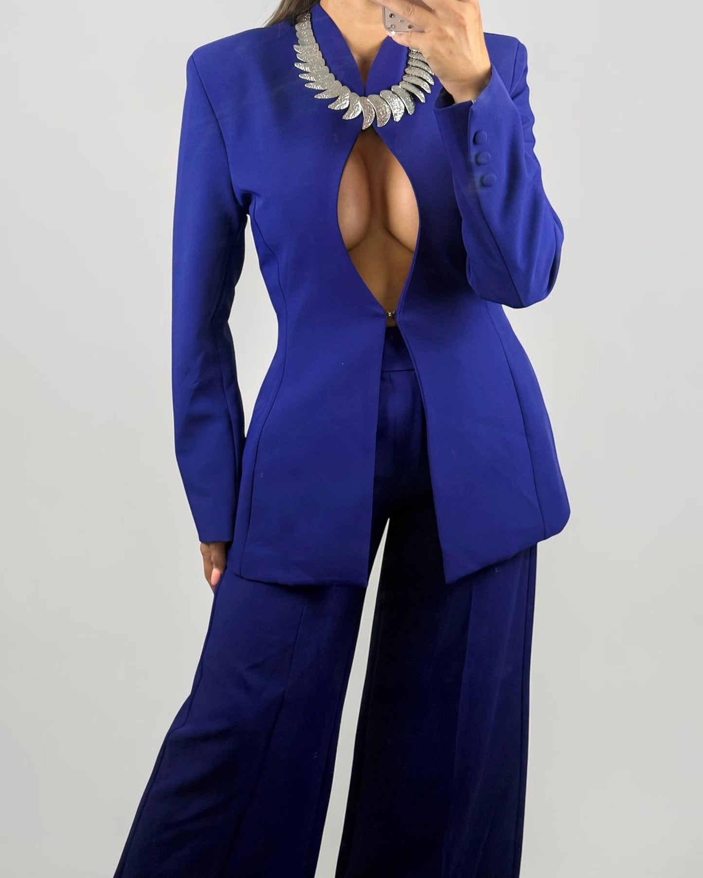 BLAZER ÓVALO BLUE LUMINA