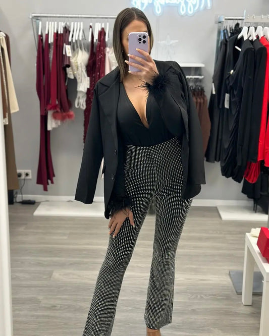 PANTALÓN STRASS