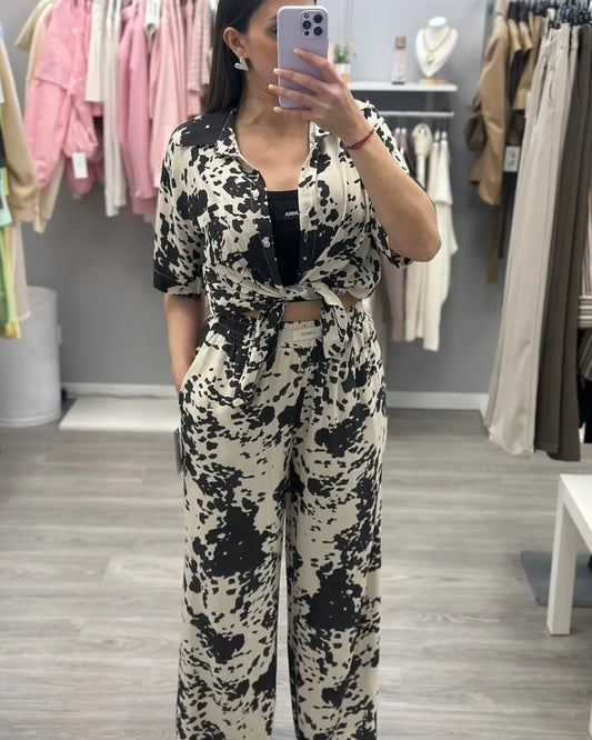 PANTALÓN COW NEGRO LUM