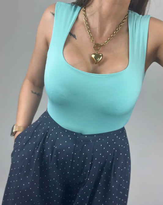 BODY LICRA FRÍA CELESTE