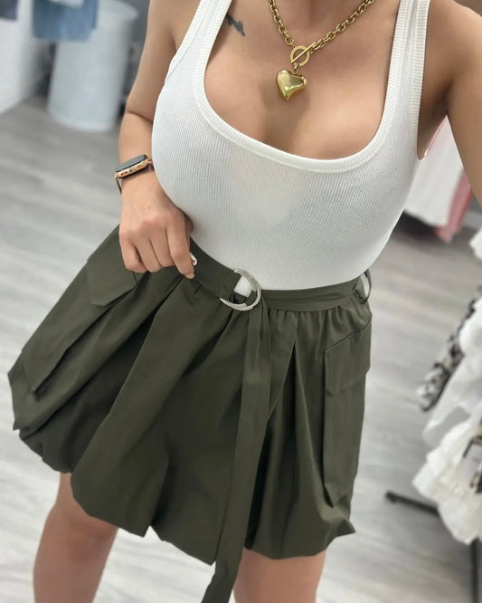VESTIDO GLOBO VERDE LUM