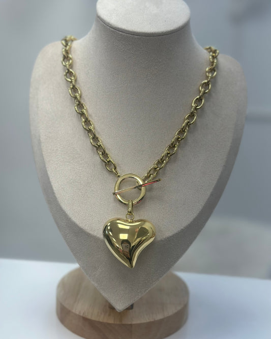 COLLAR CORAZÓN 3D
