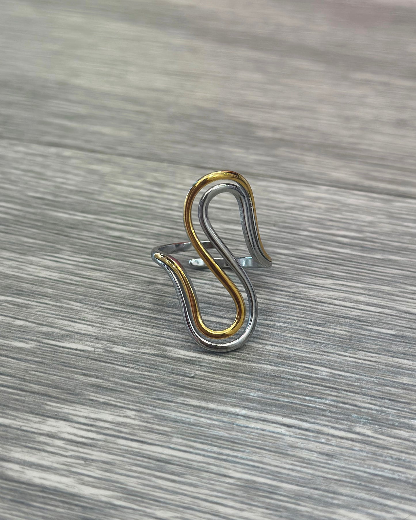ANILLO “S” BICOLOR