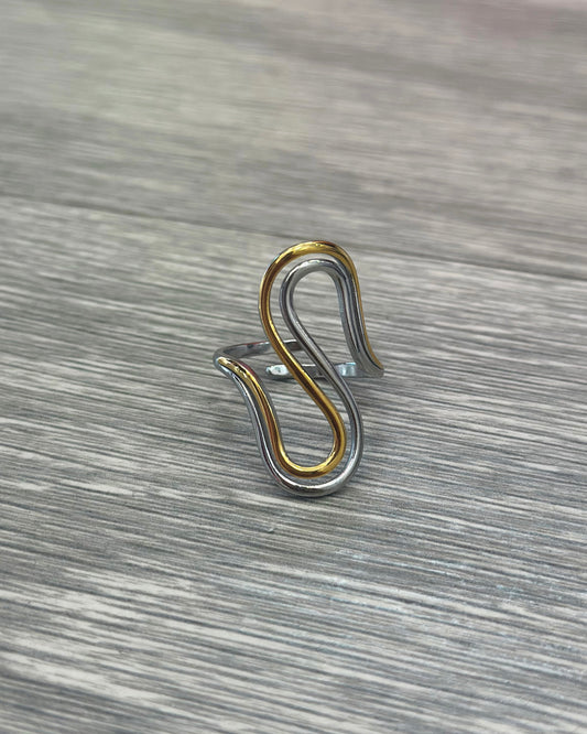 ANILLO “S” BICOLOR