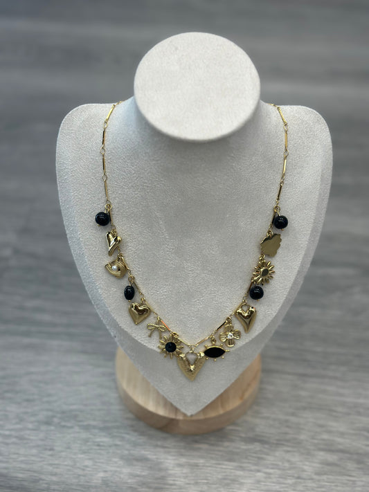 COLLAR GOLDBLACK