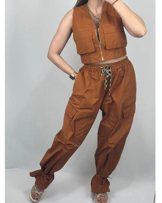 CONJUNTO CARGO TEJA LUM