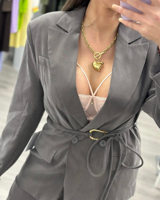 BLAZER GRIS LUM