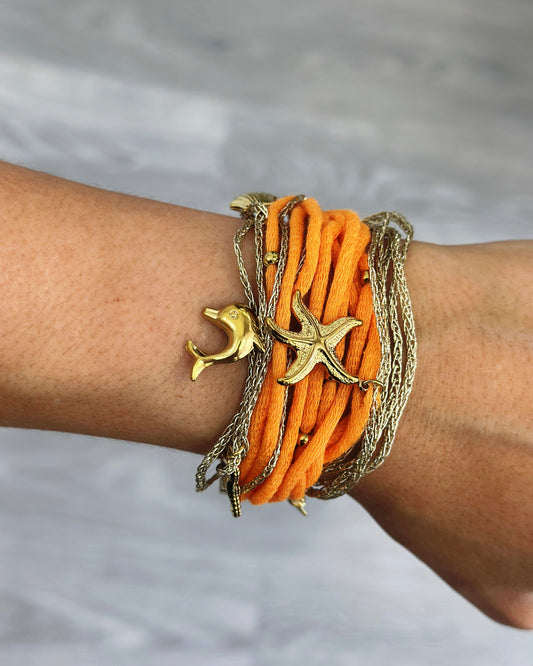 PULSERA SEA NARANJA