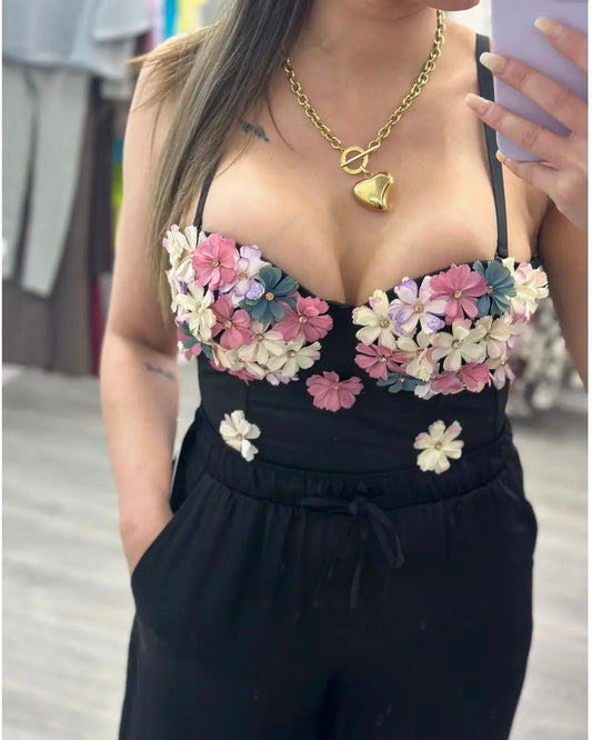 CORSET SPRING NEGRO